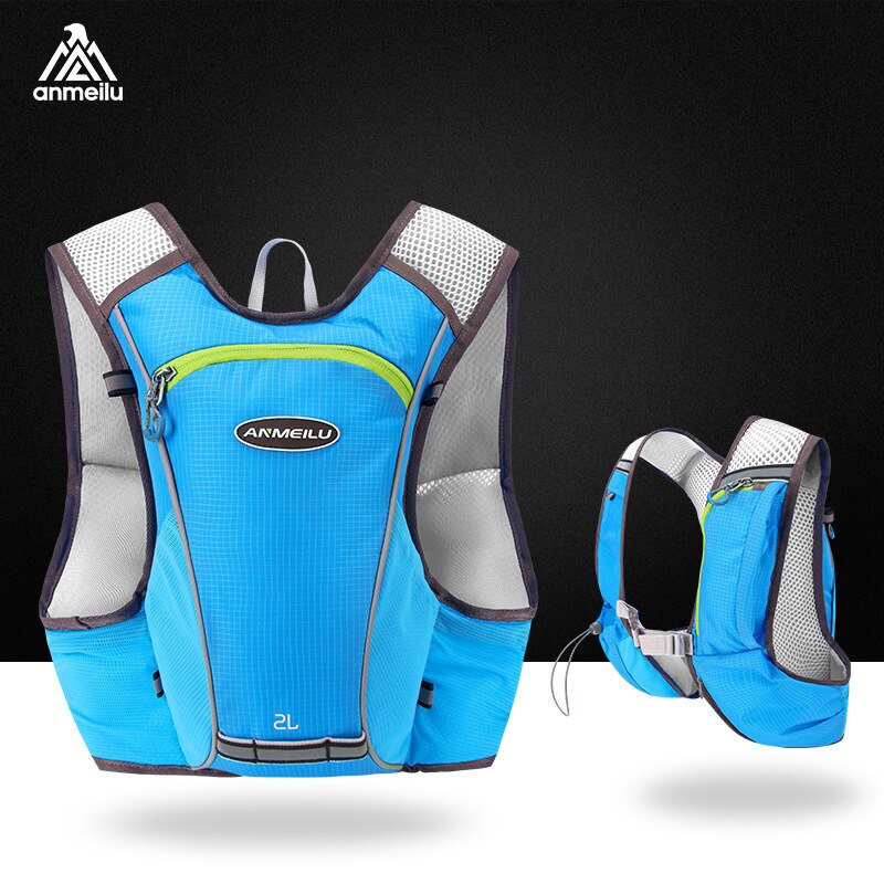 2L Outdoor Cycling Running Backpack Bag Marathon Hydration Vest Backpack Lightweight Hiking Cycling Riding Vest Bag