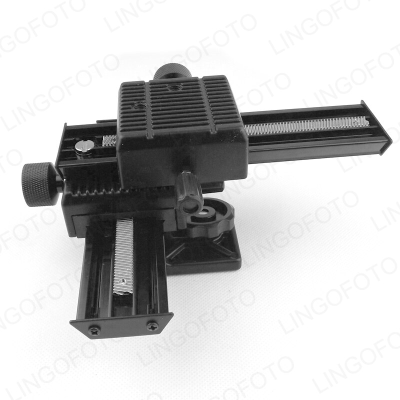 Universele 4 Way Macro Focusing Rail Slider Statief Beugel LC2405