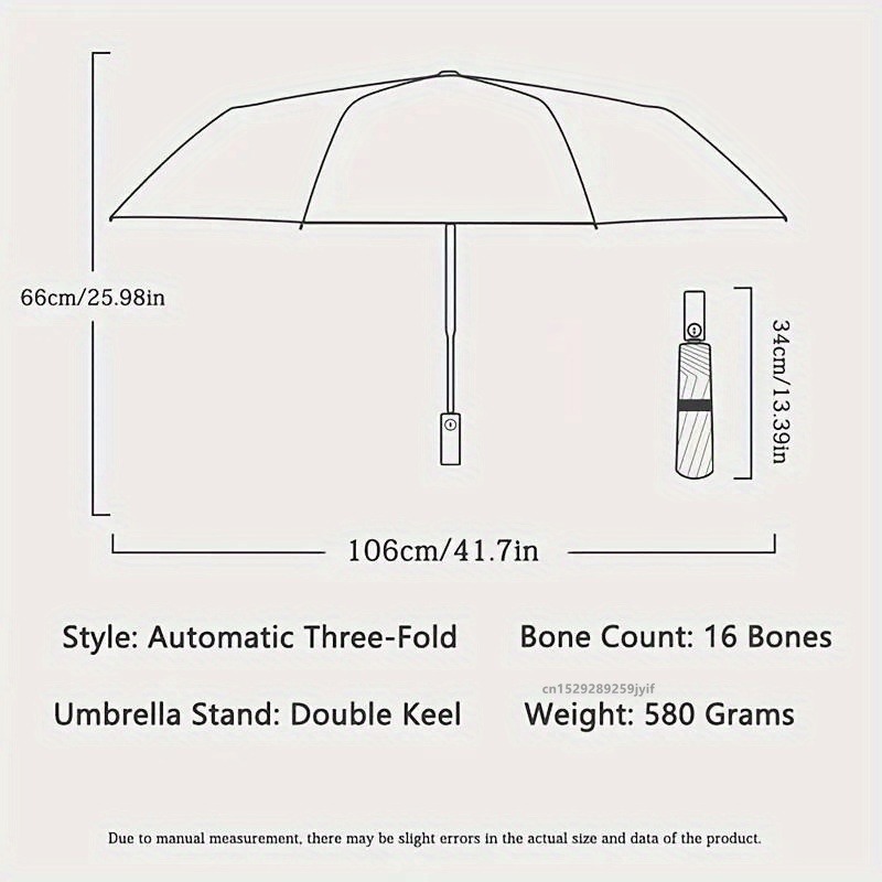 16K Double Bones Large Umbrella for Men Women Windproof Umbrellas Automatic Folding Strong Luxury Sun Rain Umbrella UV Business