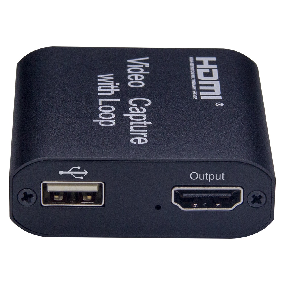 Video Capture Device 1080P With HDMI Loop-Out Video Capture Disk Game Capture Card For Windows Android And MacOS HD Capture
