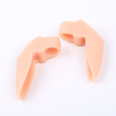 soin orthopédique des pieds, 2 pièces = 1 paire, attelle spéciale, protection du pouce en Gel de Silicone, séparateur d'orteils, redresseur, outils de soins: color