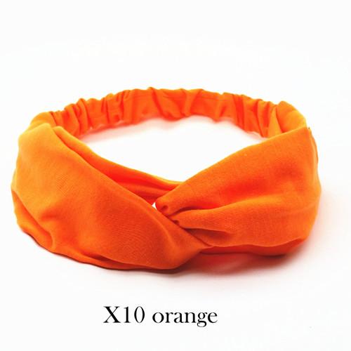 Diademas torcidas de algodón para mujer, diademas elásticas con nudo, bandas para la cabeza deportivas para Yoga, maquillaje, Spa, diadema, vendaje, accesorios para el cabello para niñas