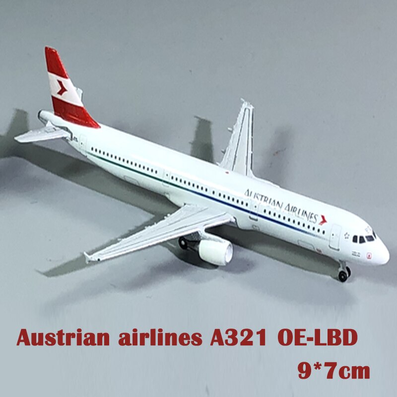 Air Canada 1:500 C-gaaq 727 Modello di Imballaggio Della Bolla Modello di Aereo Argento Diecast Collezione Boy Regalo: Austrian A321-OE-LBD