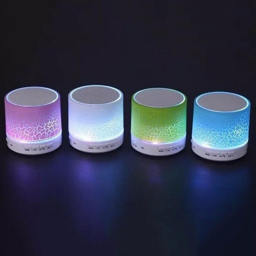 Mini Draagbare Draadloze Bluetooth Speaker handsfree Bellen LED Parlante Subwoofer