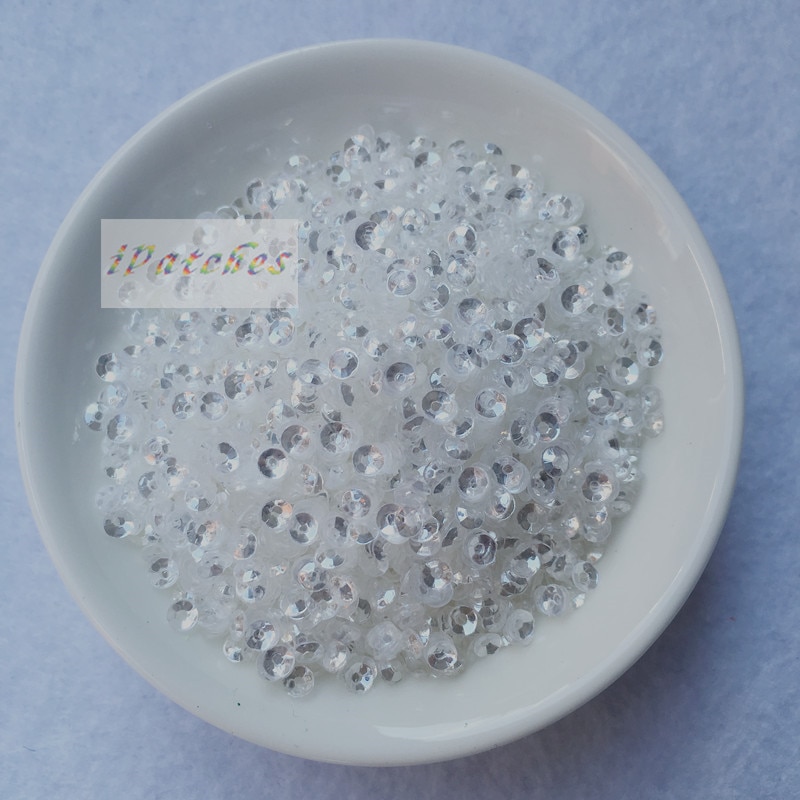 3000 stuks (10 gram ) 3mm kristal roze paarse diepe cup pailletten pailletten naai versiering bevindingen vrouwen diy accessoires voor bruiloft