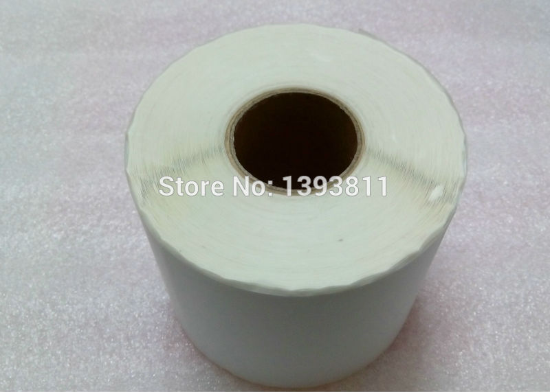 Adhesive Sticker Thermal Label Sticker 80mm x 90mm 500 Pieces/Roll Blank Label Direct Print Thermal Paper Label