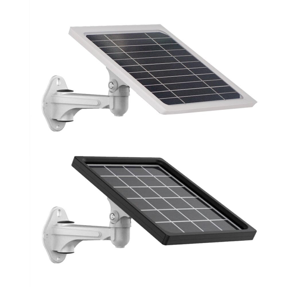 External Battery Solar Battery Panel 5W Charging Board GPS Light Doorbell for Household Outdoor Courtyard Ornament