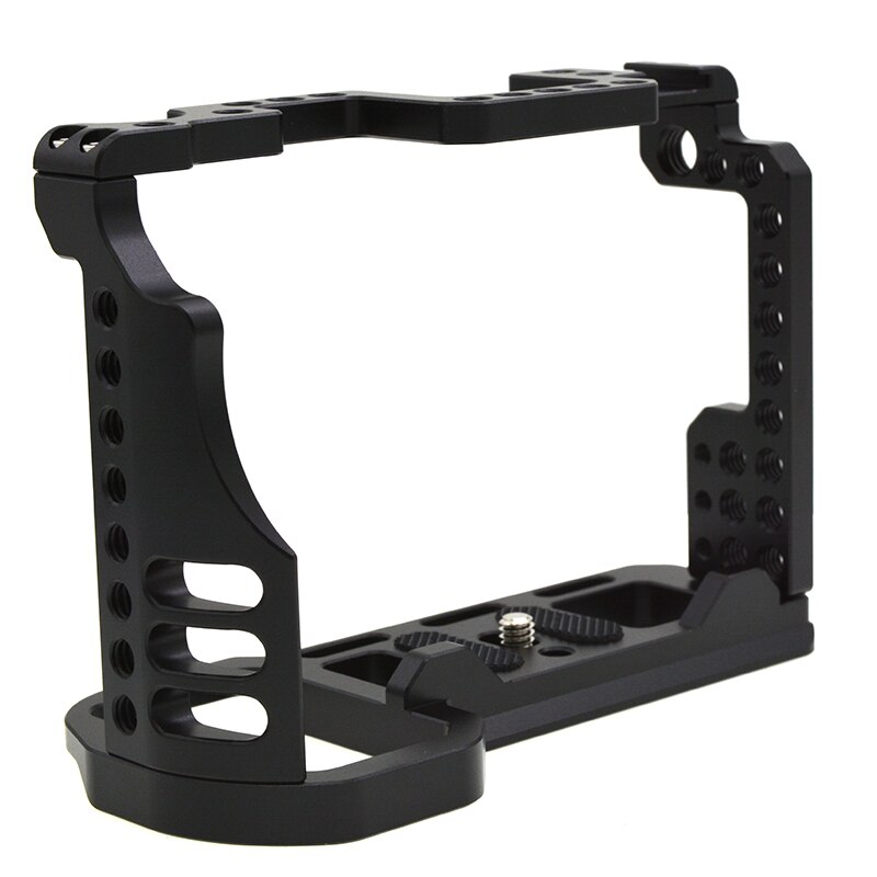 Aluminum Alloy Camera Cage Video Stabilizer Mount for Sony A7R4 A7M4 Camera Housing Protective Cover Handle