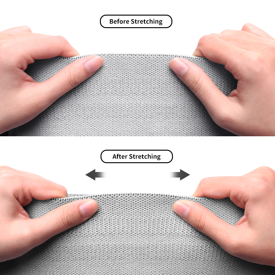 Bandes de résistance en tissu pour butin de hanche, bandes élastiques d'entraînement pour fessiers et cuisses, cercle de Squat, bandes de Fitness extensibles, boucles, équipement de gymnastique et de Yoga