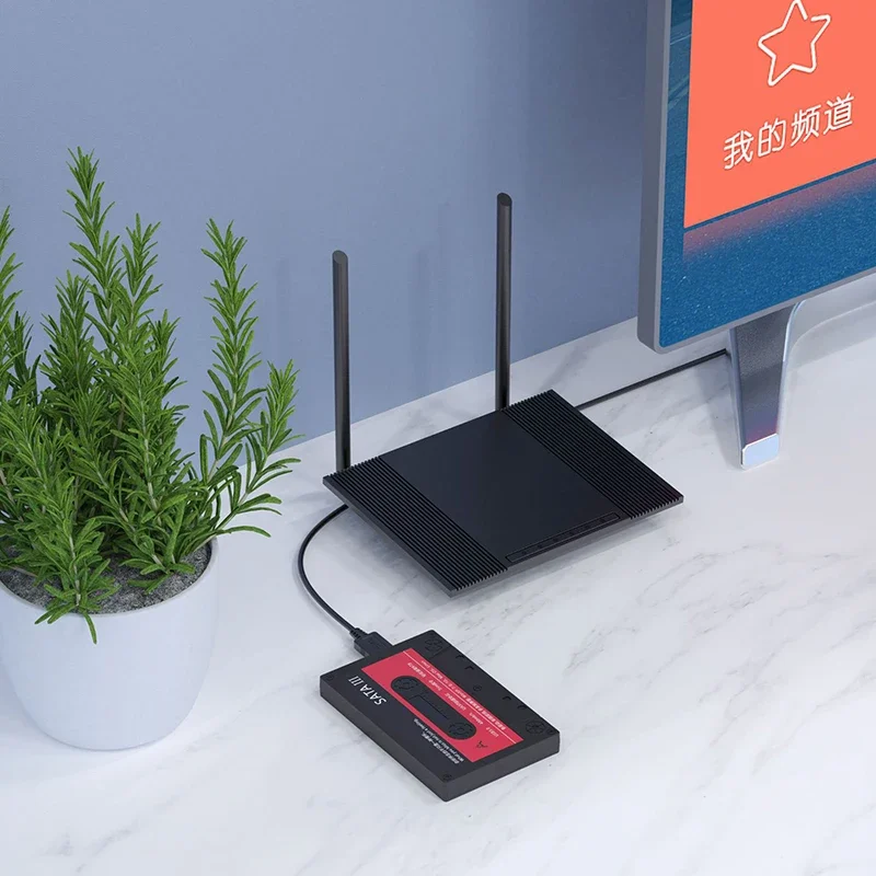 Novo gabinete de disco rígido externo de 2.5 ", usb 3.0 sata 5gbps hdd & ssd fita gabinete uasp para pc notebook