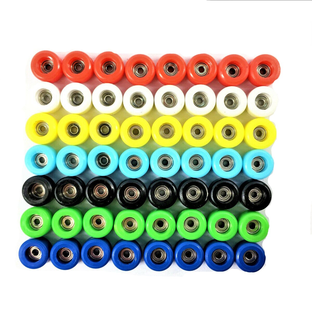 Lot 56 Pcs Toets Lager Wielen & Spanner Noten Voor Toets Vinger Skateboard Houten Speelgoed Medeplichtige Vervanging Tool
