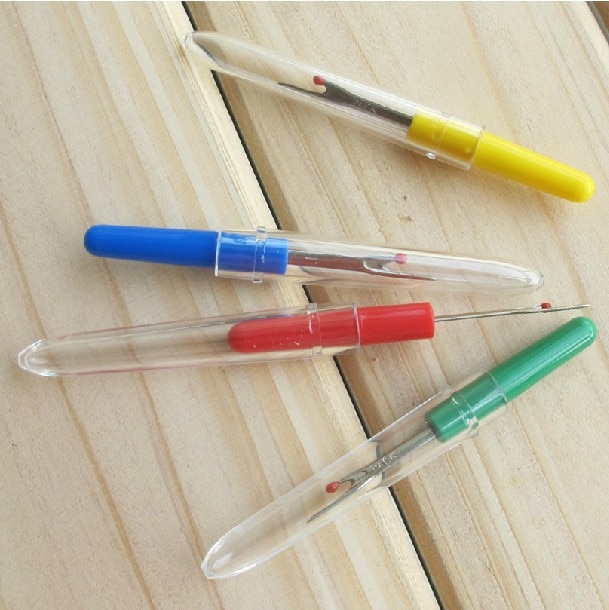 3 stuks kunststof handvaten, draadknipper, naadontrijger, steekontroller, naaigereedschap