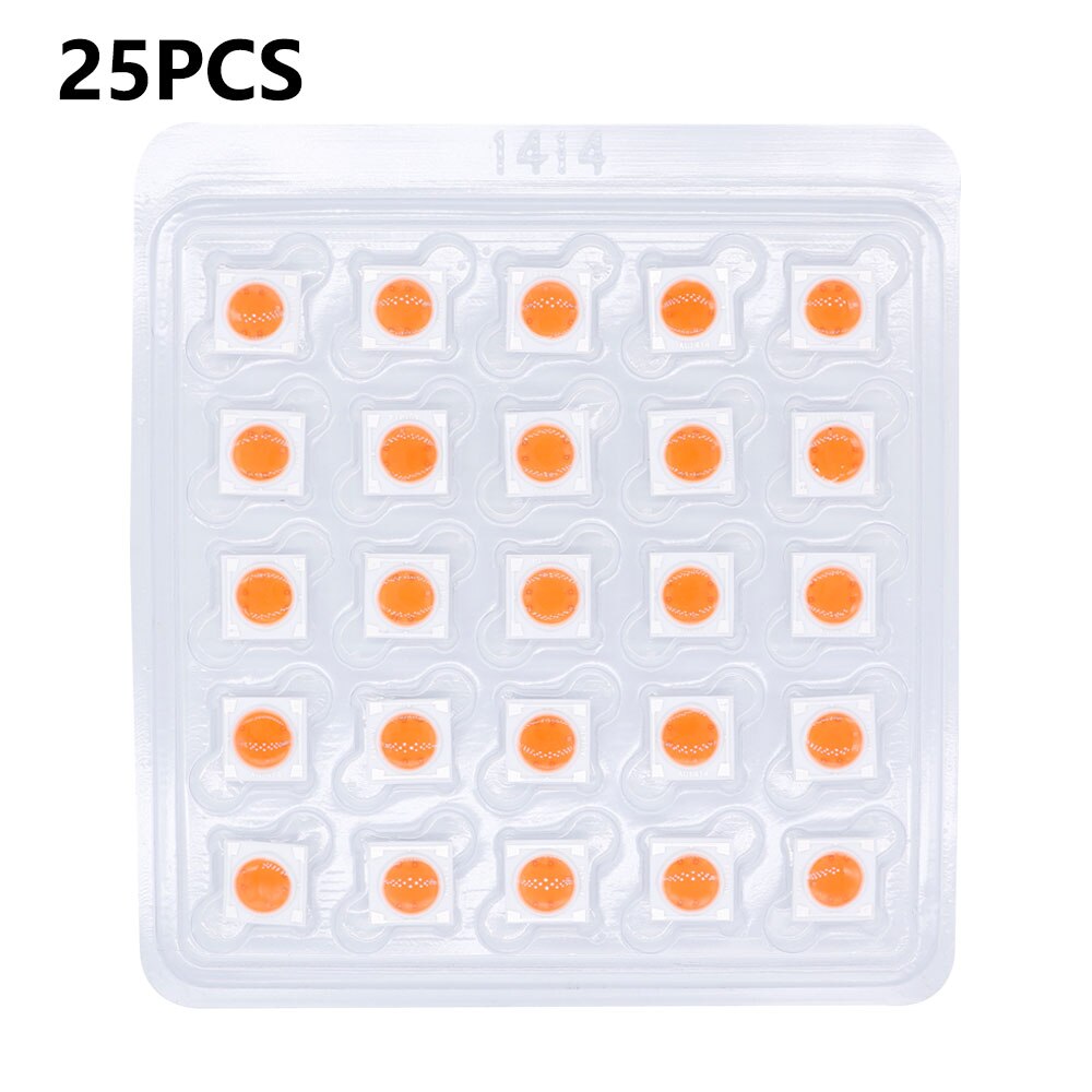 25Stck LED Anlage Chip AC220V 3W 5W 7W 9W 12W LED Kolben Keramik Anlage wachstum Lampe Für DIY Pflanze Licht Lampe Birne