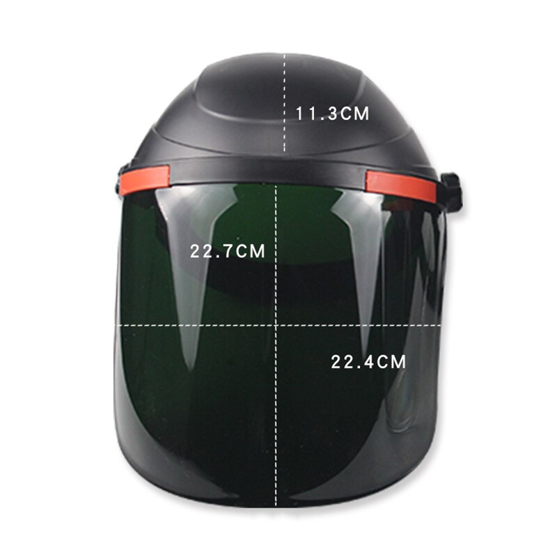 Adjustable Clear Face Visor Shield Cover Safety Workwear Eye Protection Grinding JAN88