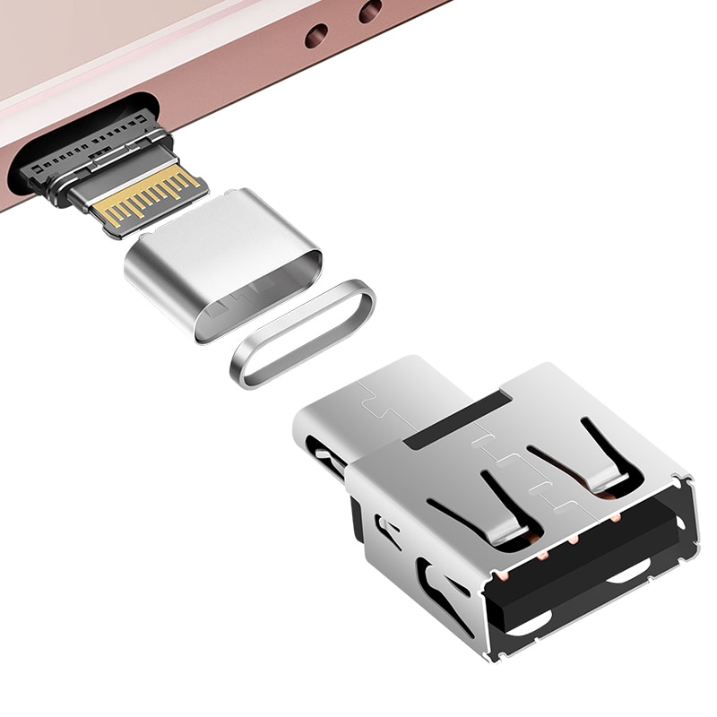 DM Type-C-B Adapter Type-C function Turn into Phone USB Flash Drive Mobile Phone Adapters Sales