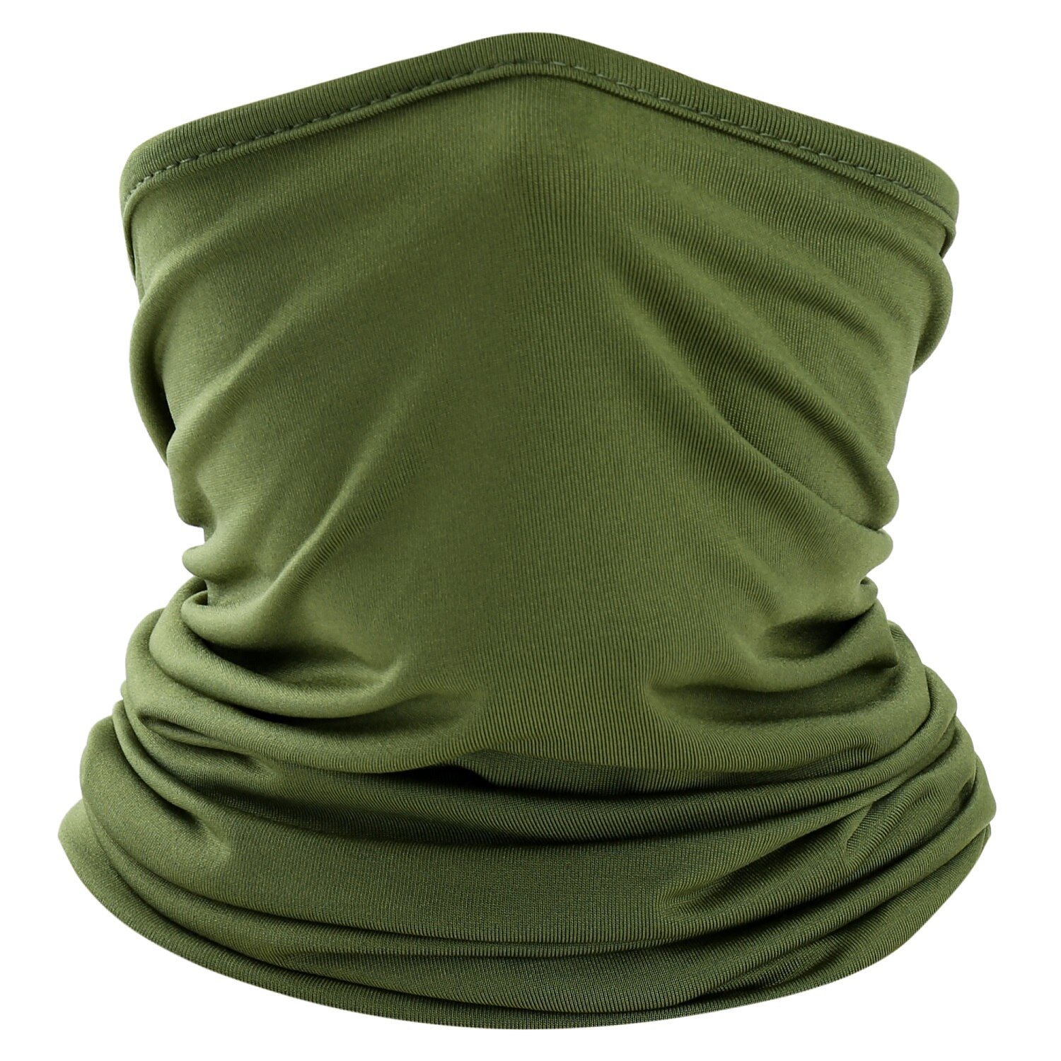 Pañuelo sotocasco de motocicleta para hombre y mujer, Bandana de verano para pesca, ciclismo, senderismo, deportes al aire libre, cuello, diadema, bufanda de tubo, pasamontañas mascarilla: Green