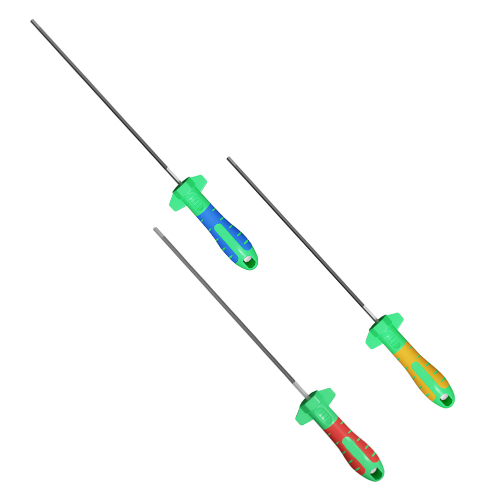 1PC Hex Chainsaw Chain File 3.8mm 4.5mm 5.2mm Hex Chainsaw Saw Chain Files Ener For Woodwork Electric Chainsaw Hand Tools