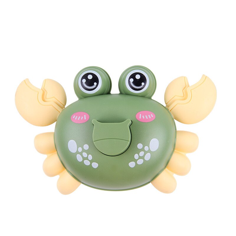 Press Crawling Crab Clockwork Toys For Baby Cute Cartoon Classic Wind Up Crab Toys Funny Pull Back Animal Bath Toys For Children