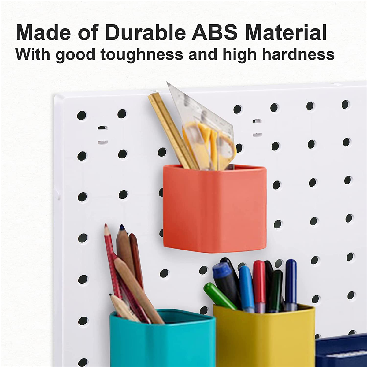 Paneles Organizadores de pared, tableros para pared, sala de manualidades, cocina, garaje, sala de estar, baño (4 piezas)