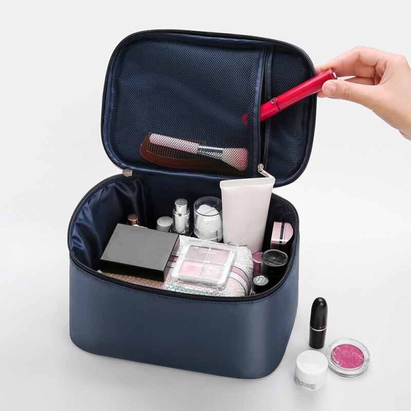 Mannen Opknoping Cosmetische Tas Zakelijke Make Case Hoge Capaciteit Reizen Make Up Rits Organizer Opslag Pouch Toilettas Wassen Bad Kit