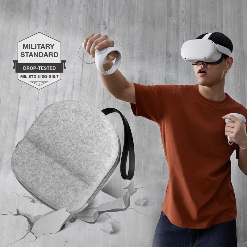 Shockproof VR Gaming Headset Protect Accessories for Oculus Quest 2/1 VR