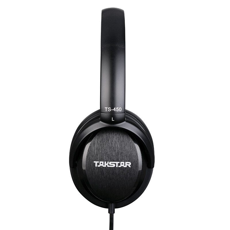 Takstar TS-450 Dynamic Stereo Monitor Headphones - 1.6m Cable - Wired - Active Noise Cancelling