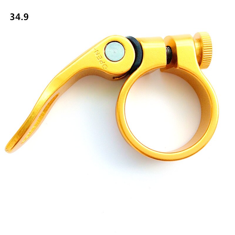Ultralichte aluminium snelspanner racefiets mtb mountainbike zadel zadelpen zadelpenklem 31.8mm 34.9mm 40g