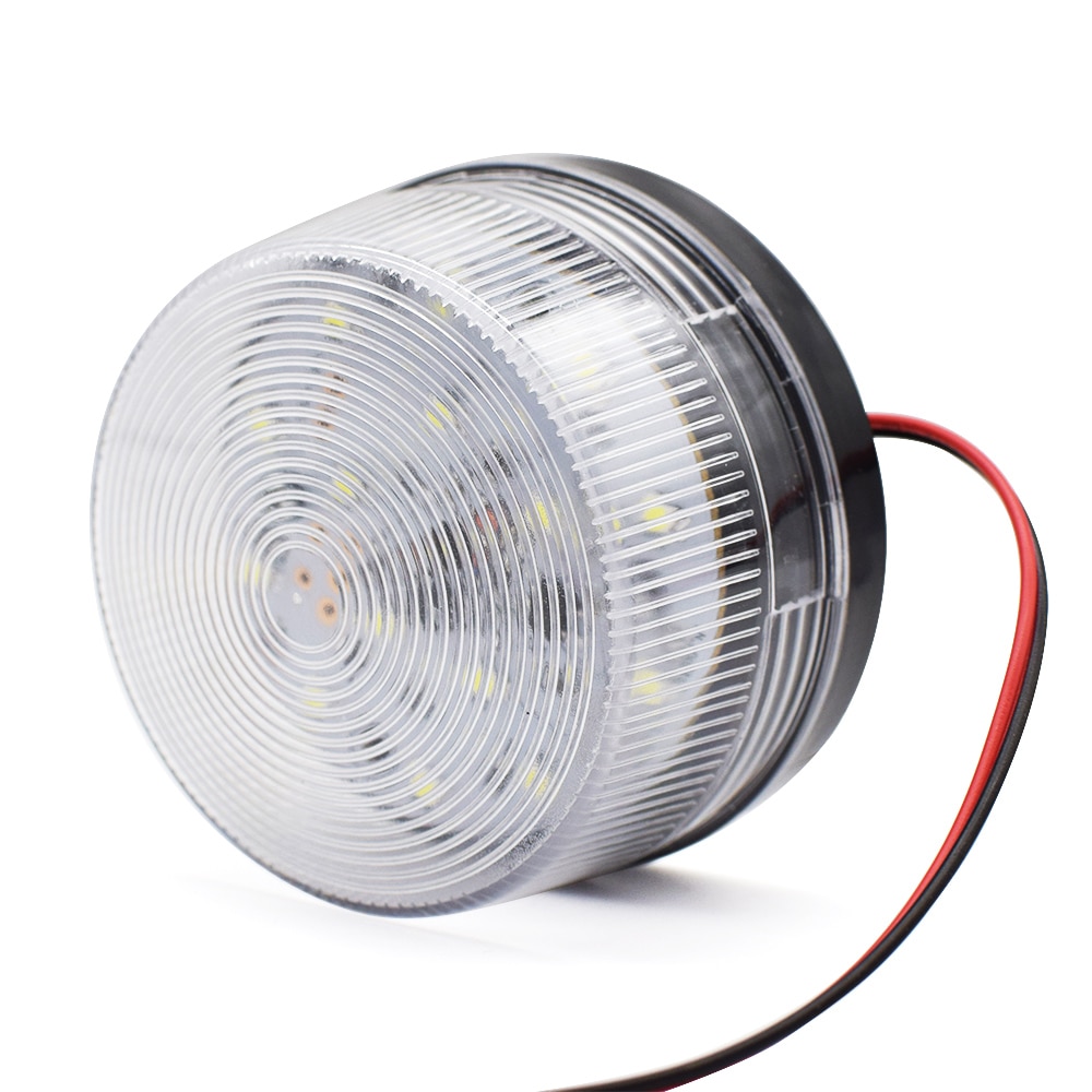 Strobe Signal Warnung Licht LED 12V 24V 220V Anzeige Licht LED Lampe Kleine Blinklicht Sicherheit Alarm