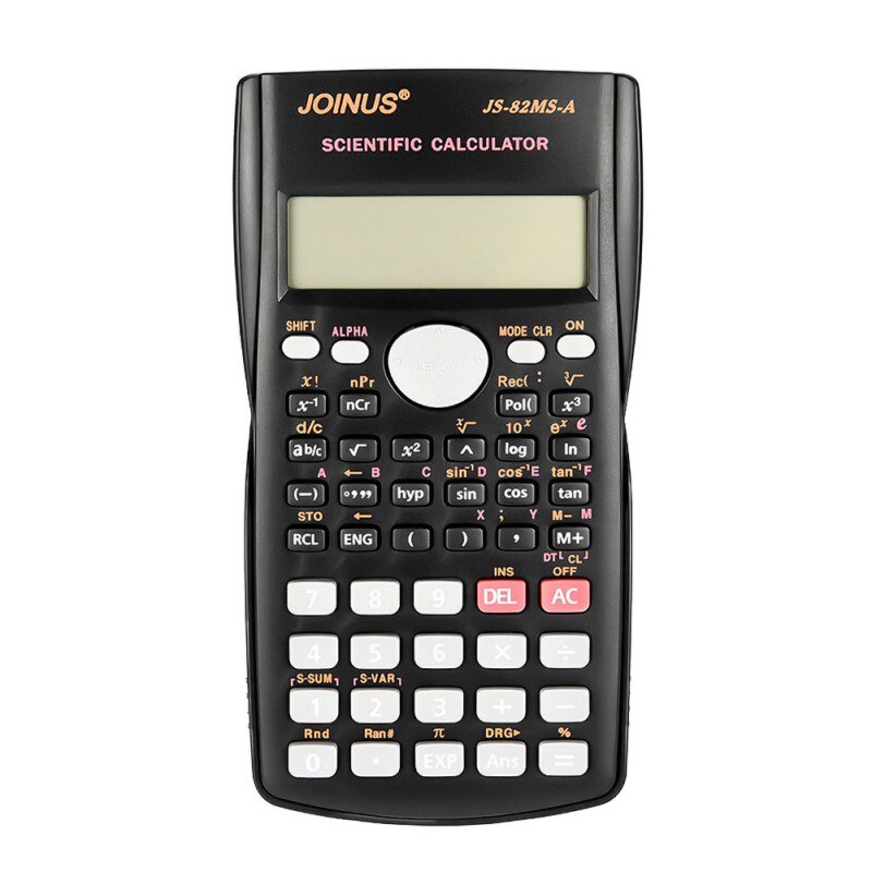 JOINUS Student Calculator Scientific Calculator Advanced Math Function Calculator Multifunction 12-Bit Calculator with cover