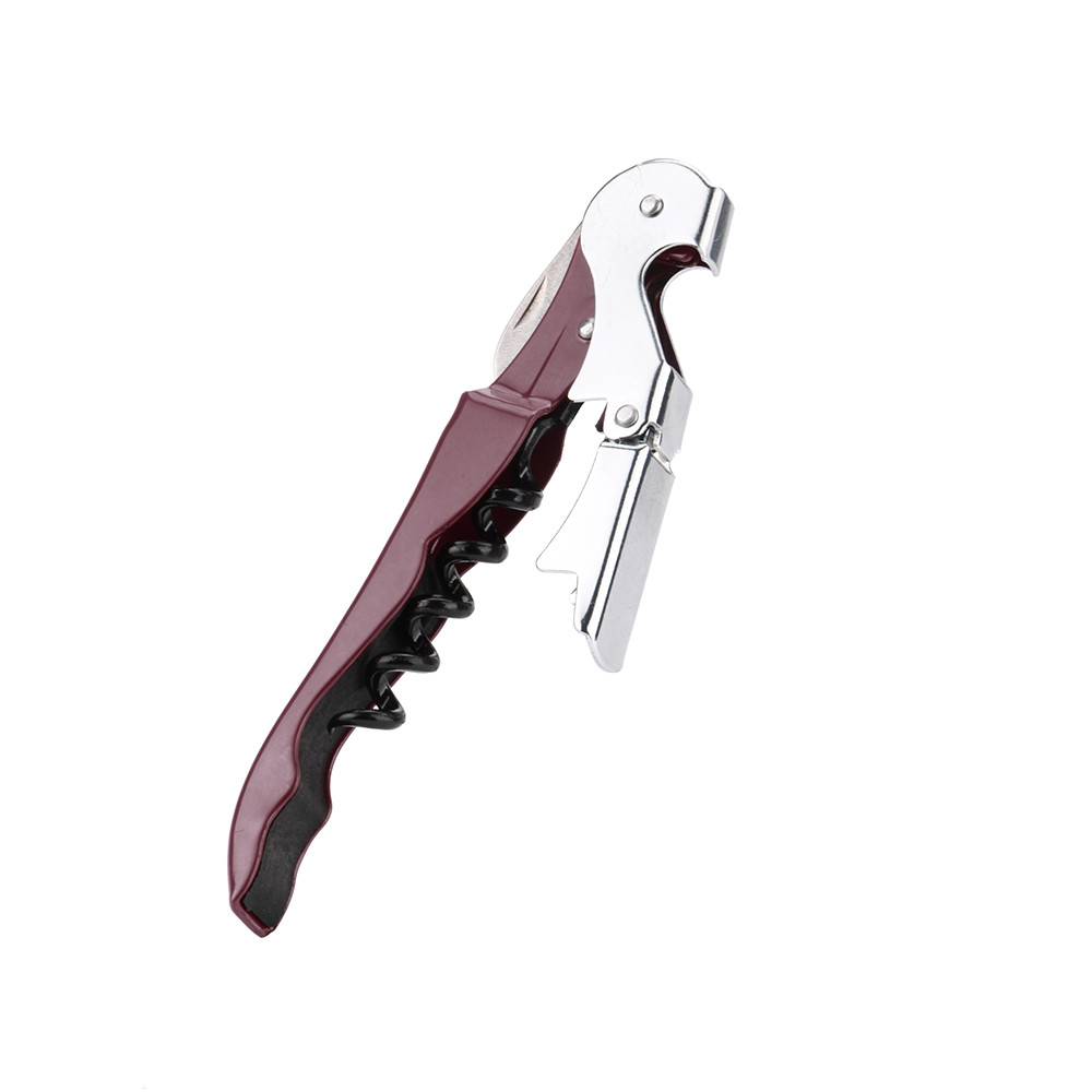 Flesopener Rvs Kurk Schroef Corkscrew Multifunctionele Wijn Flesopener L1121