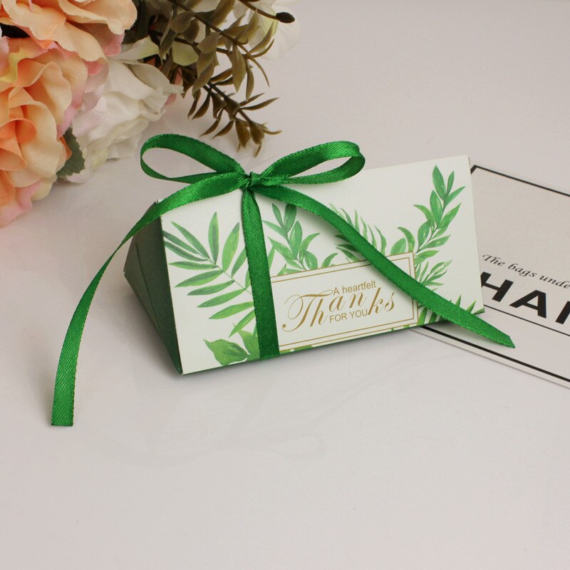 Triangular Candy Box Triangular Brick Paper Candy Box Wedding Boxes for... – Grandado