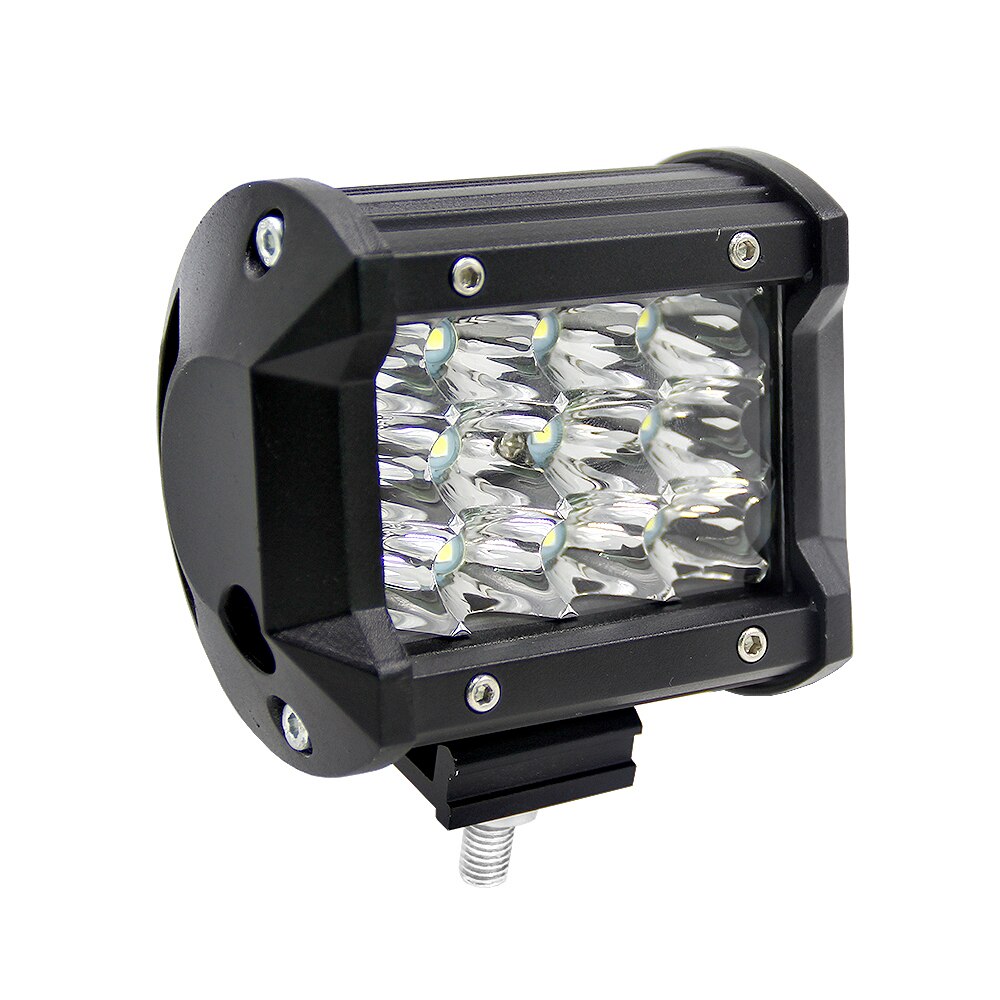 4 Inch Tri-Row LED Car Work Light Bar Spotlight 12V 24V 6000K For 4x4 4WD Offroad SUV ATV Truck Lorry Wagon: 1 pieces
