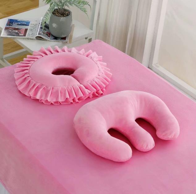 Skin-friendly and Comfortable Chest Pillow, Massage Cushion for Beauty Salon, Face Pillow Removable and Washable F8044: 10