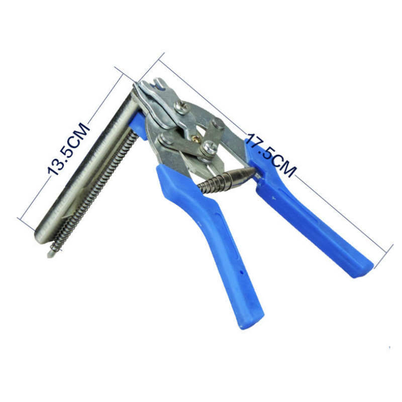 Red Hog Ring Heavy Duty M Nail Plier Fencing Fence Wire Ringer Gabion Mesh