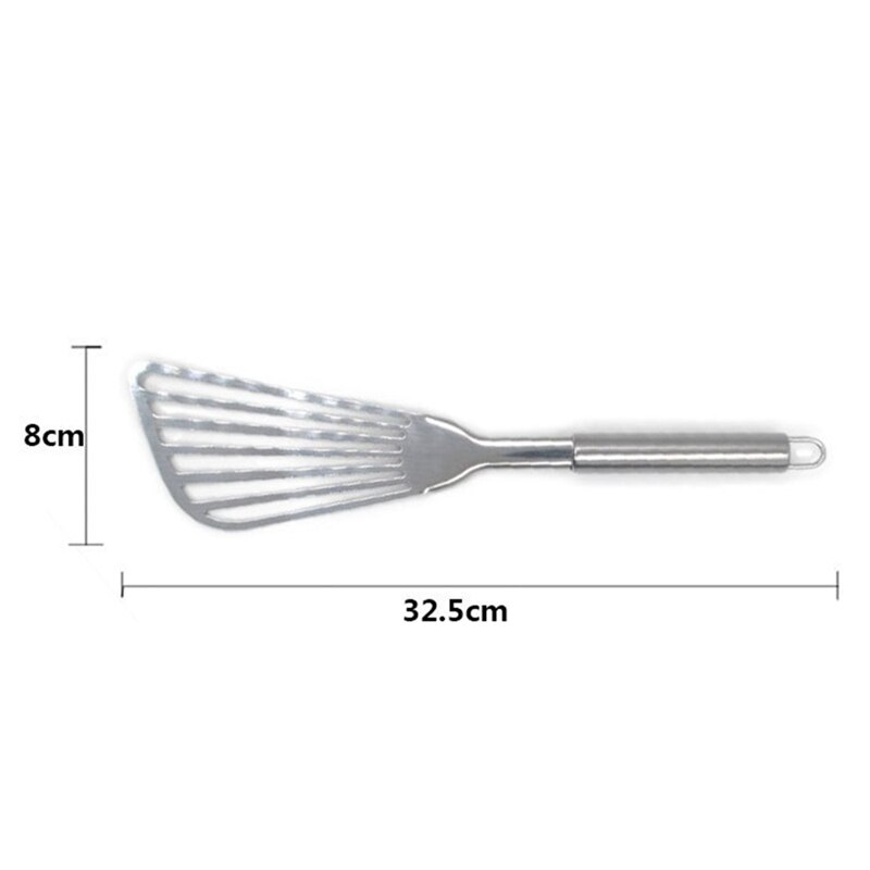 Spatule à poisson, spatule à poisson en inox 2 pièces, spatule à fente, spatule de cuisine, pour faire tourner, retourner, frire et griller