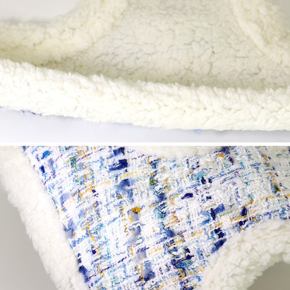 Ensemble de harnais et laisse pour chien, en molleton doux et épais, carlin, chiot, avec sac de merde en plomb, pour petit et moyen gabarit, chat, Chihuahua