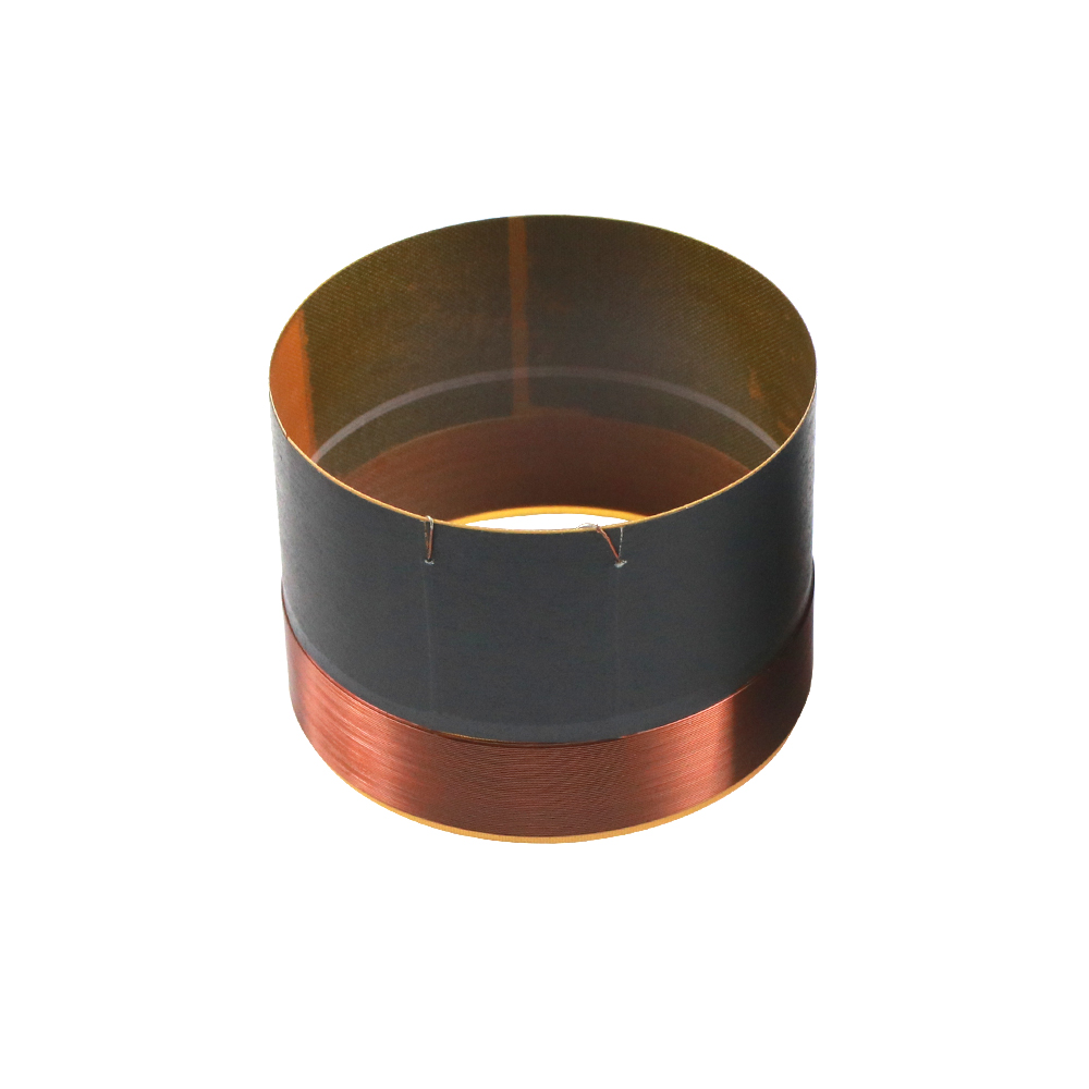 Ghxamp 75.5mm woofer schwingspule glasfaser reinem kupferdraht zwei schichten 75.5mm bühne lautsprecher bass schwingspule zubehör 2pc