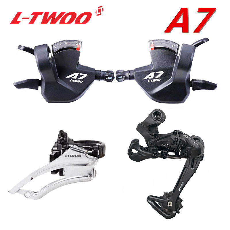 Mountain BikeA7 1X10 10 Speed Derailleurs Trigger Groupset 10s 10v Shifter Lever Rear Derailleur Switches Compatible SRAM and