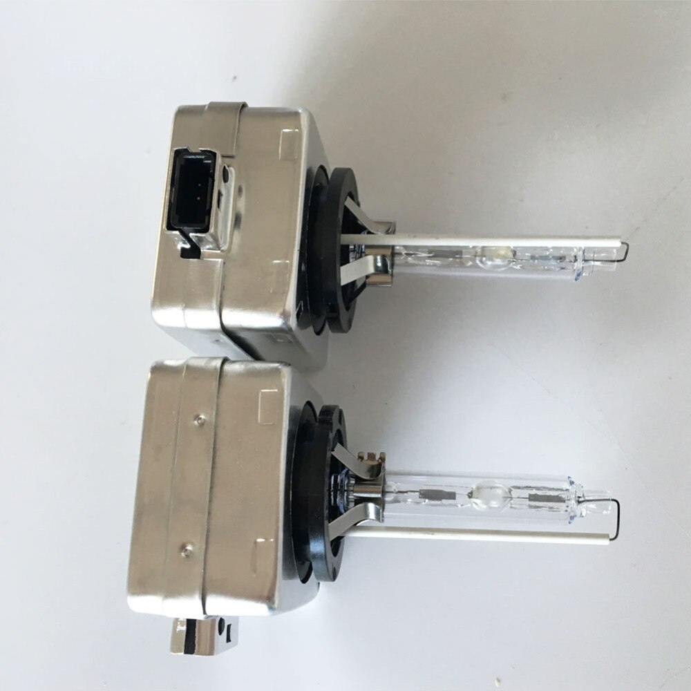 Un par D1C D1S bombilla de Xenón 4300K 5000K 6000K 8000K 35W lámpara de xenón para coche auto HID bombilla Xenon D1S Luz de coche