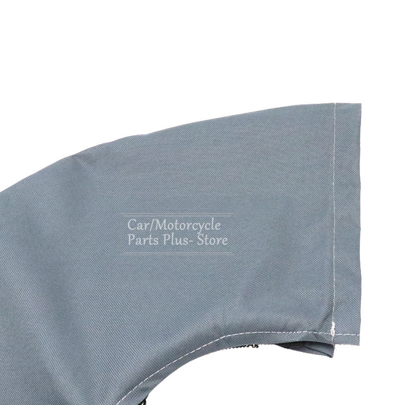 600D 3 Bow Bimini Top Boot Cover No Frame Waterproof Yacht Boat Cover With Zipper Anti UV Dustproof Cover Marine Accessories