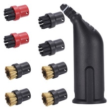 9 Stks/set Turbo Jet Nozzle + Borstel Nozzles Vervanging Kit Voor Karcher SC1 SC2 SC3 SC4 SC5 Stoomreiniger Reinigingsmachine tool Kit