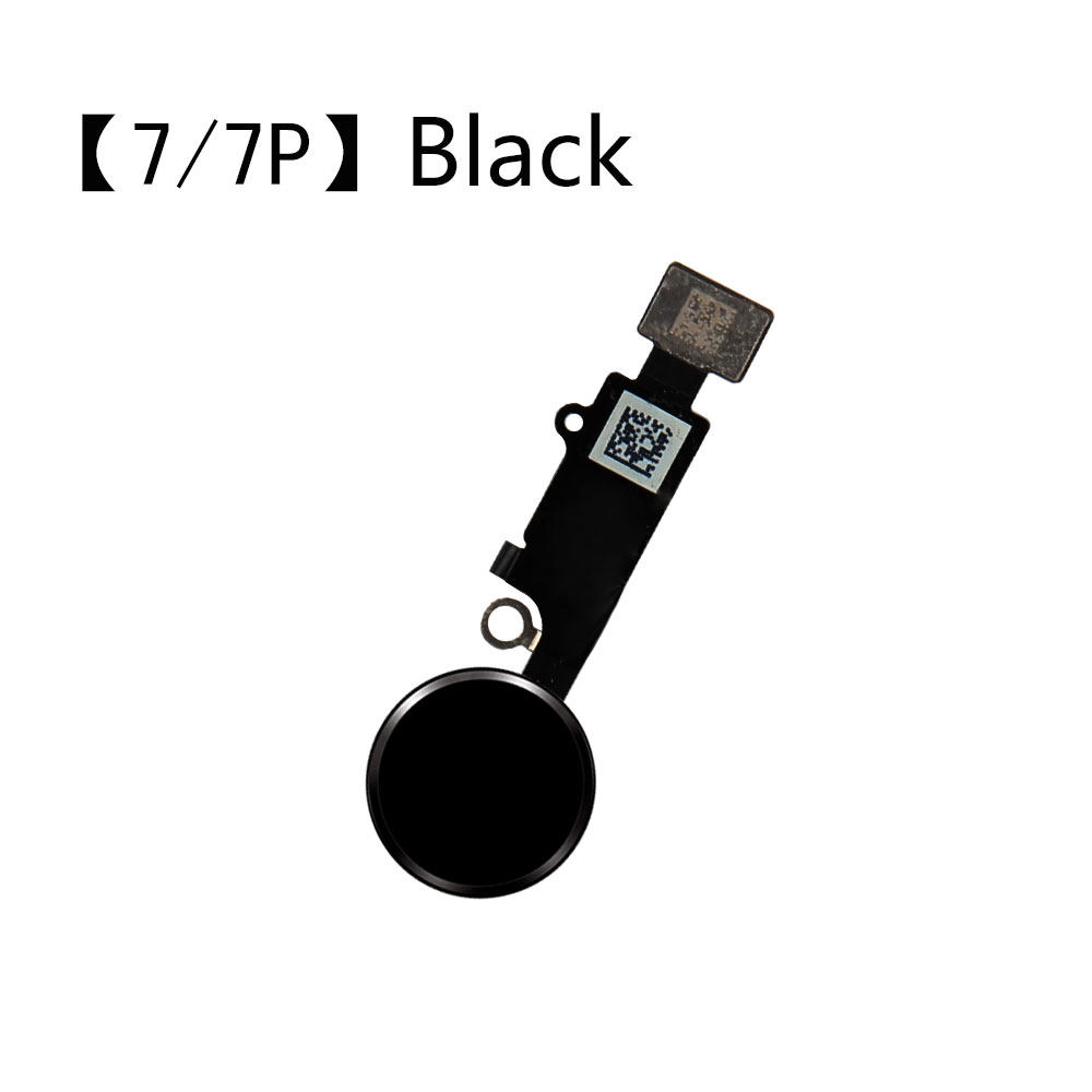 Home Button Flex Cable For iPhone 5 S 5S SE 6 6Plus 6s Plus 7 7Plus 7P Home Return Button Flex Cable Assembly: i7 i7P Black