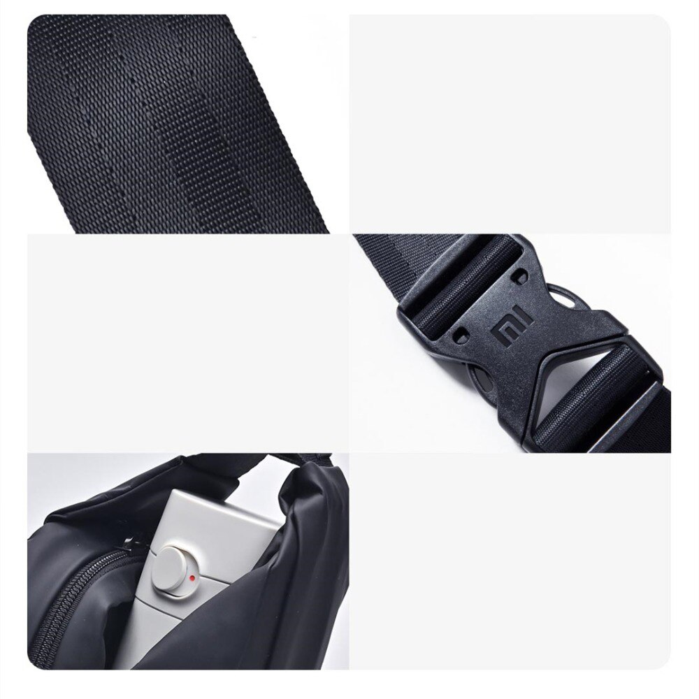 Le plus Xiaomi multifonctionnel Sports loisirs poitrine sac taille sac Sports de plein air sac à bandoulière ceinture sac pochette Packs sac étanche