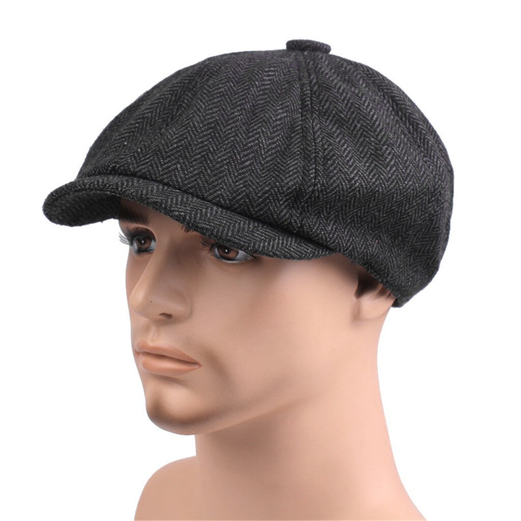 Boina de para hombre, gorra plana para hombre y mujer, gorra para hombre, gorra de algodón para caballero, gorras de Tweed, accesorios Unisex