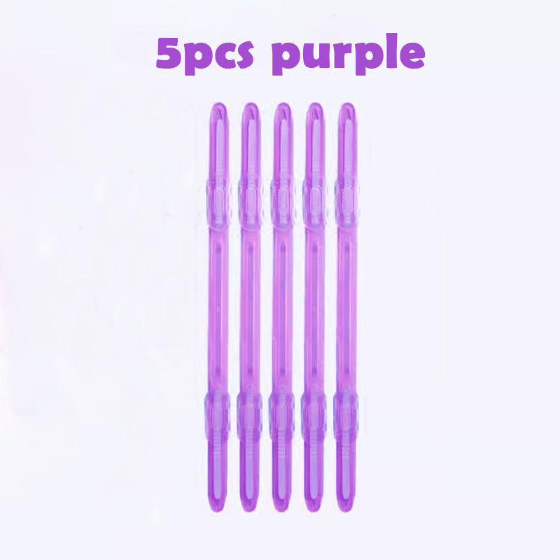 5/10 Stuks Bindclips Strip Kawaii 2 Gaatjes Losse Bladclips A4 Papieren Bevestigingen Diy Plakboek Bestand Map Notebook Accessoires: Zilver