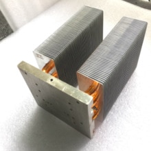 the heat pipe heatsink for endoscope light source, high power light source heatsink,the heatsink for phlatlight LED-cbt90,cbt140