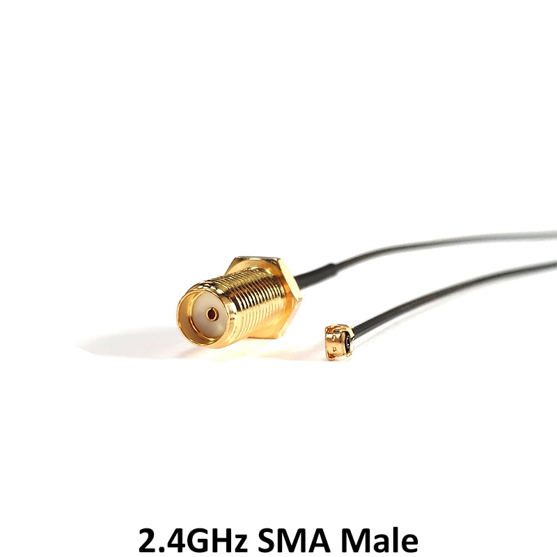 2.4 GHz Antenna wifi 5dBi SMA Male Connector 2.4ghz antena for Router Wi fi Booster +21cm RP-SMA to ufl./ IPX 1.13 Pigtail Cable