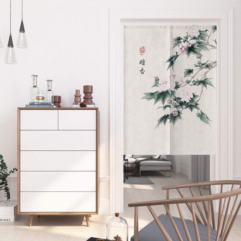 Chinese Deur Gordijn Slaapkamer Badkamer Gordijn Huishouden Keuken Partitie Gordijn Feng Shui Gordijn