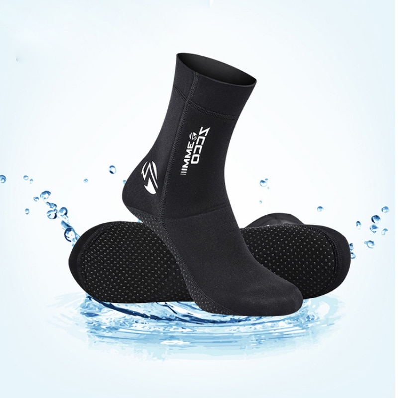 3mm dykkersokker støvler vandsko skridsikre strandstøvler våddragt sko snorkling dykning surfing støvler til mænd kvinder 3s