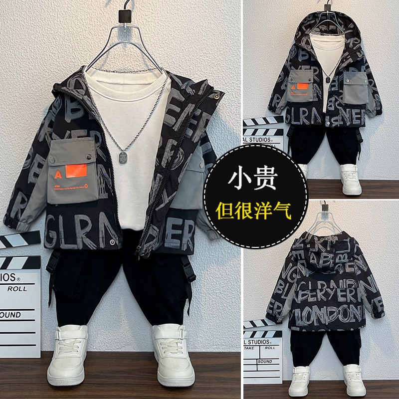 Jongens Meisjes Mode Jas Kinderkleding Jongens Jassen Herfst Kleding Windbreakers Herfst Jongens Koreaanse Stijl Knappe Jassen